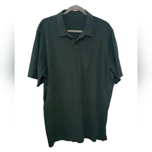 Men's L.L.Bean Short Sleeve‎ Cotton Shirt size XLarge Tall